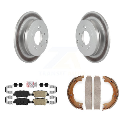 Kit de chaussures de stationnement avec Rotors recouverts de disques arrière, tampons en céramique, pour Kia Amanti 2007 – 2009