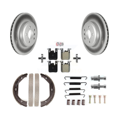 Kit de quincaillerie pour chaussures de stationnement, Rotors à revêtement de disque arrière, plaquettes semi-métalliques, pour BMW G
