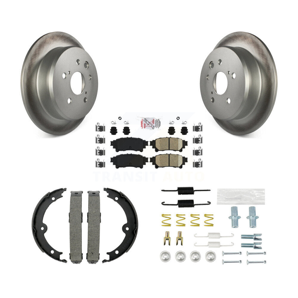 Kit de quincaillerie pour chaussures de stationnement, Rotors recouverts de disques arrière, tampons en céramique, pour Lexus IS250