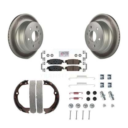 Kit de quincaillerie pour chaussures de stationnement, Rotors à revêtement de disque arrière, plaquettes semi-métalliques, pour GMC X