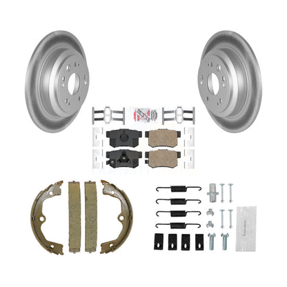 Kit de quincaillerie pour chaussures de stationnement, Rotors recouverts de disque arrière, tampons en céramique, pour Honda Accor