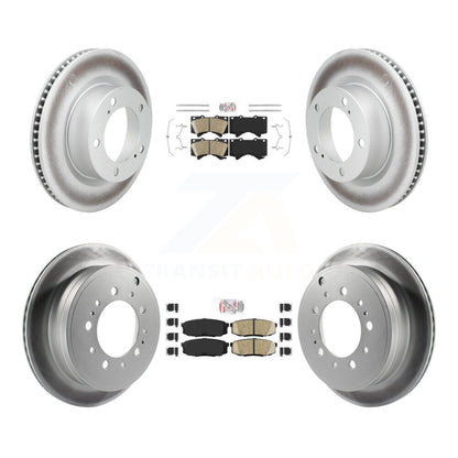 Kit de rotors de frein en céramique, revêtement avant et arrière, pour Lexus LX570 Toyota Land Cruise