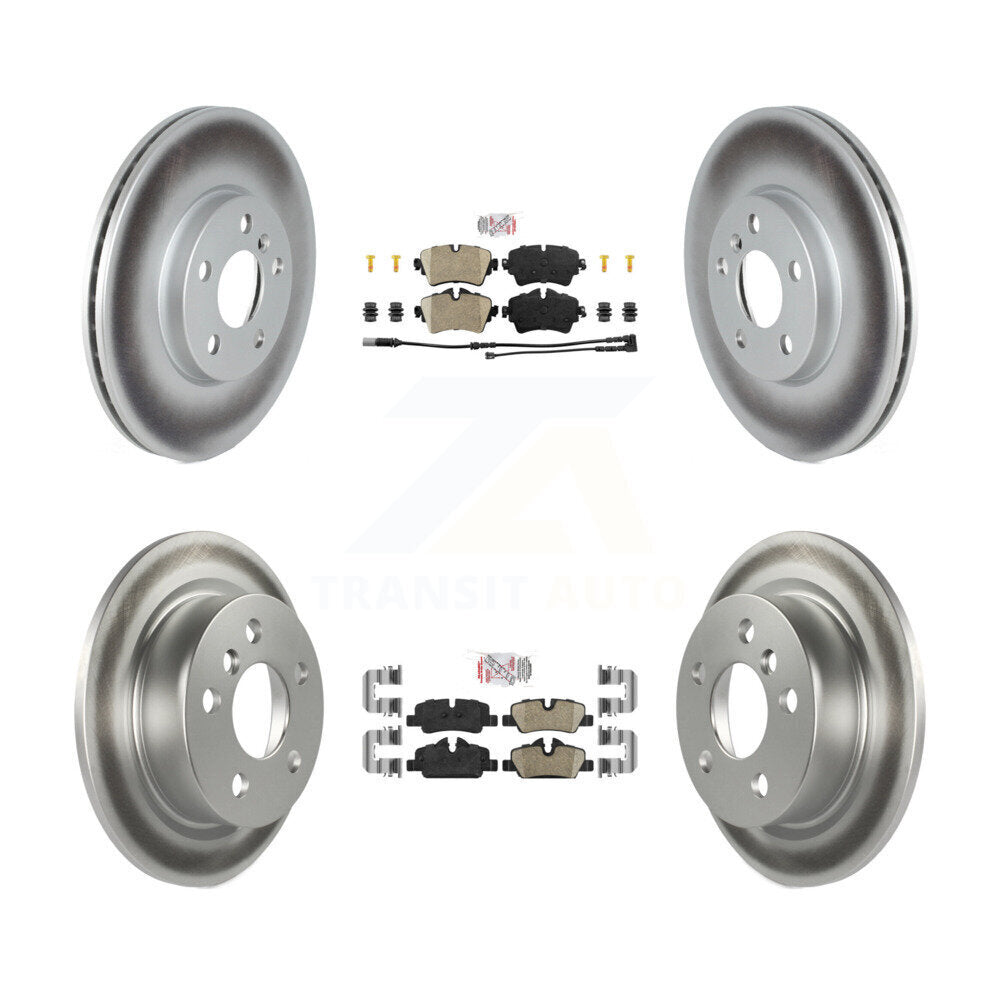 Kit de Rotor de frein à revêtement de plaquettes en céramique avant et arrière, pour Mini Cooper S 22 avec moteur à gaz