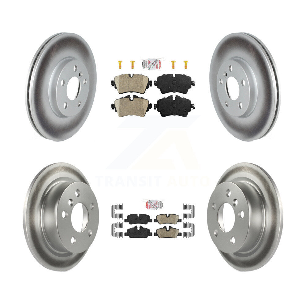 Kit de Rotor de frein à revêtement de plaquettes en céramique avant et arrière, pour Mini Cooper S 22 avec moteur à gaz