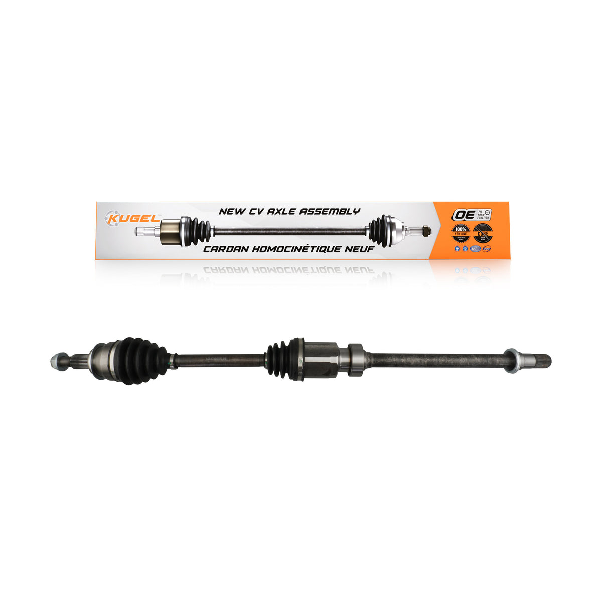 Arbre d'essieu avant droit pour Mazda CX-5 6 NCV-MZ47073