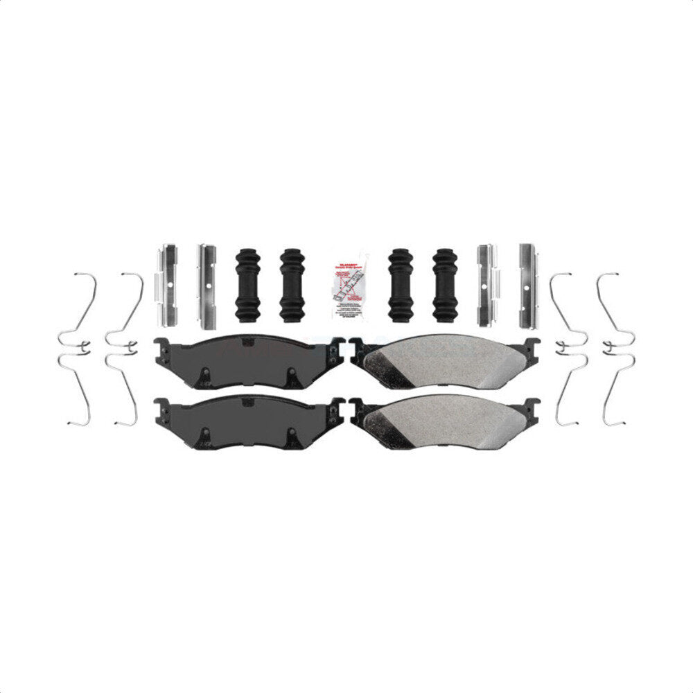 Plaquettes de frein à disque semi-métalliques pour Ford F-450 Super Duty F-550 International F-5