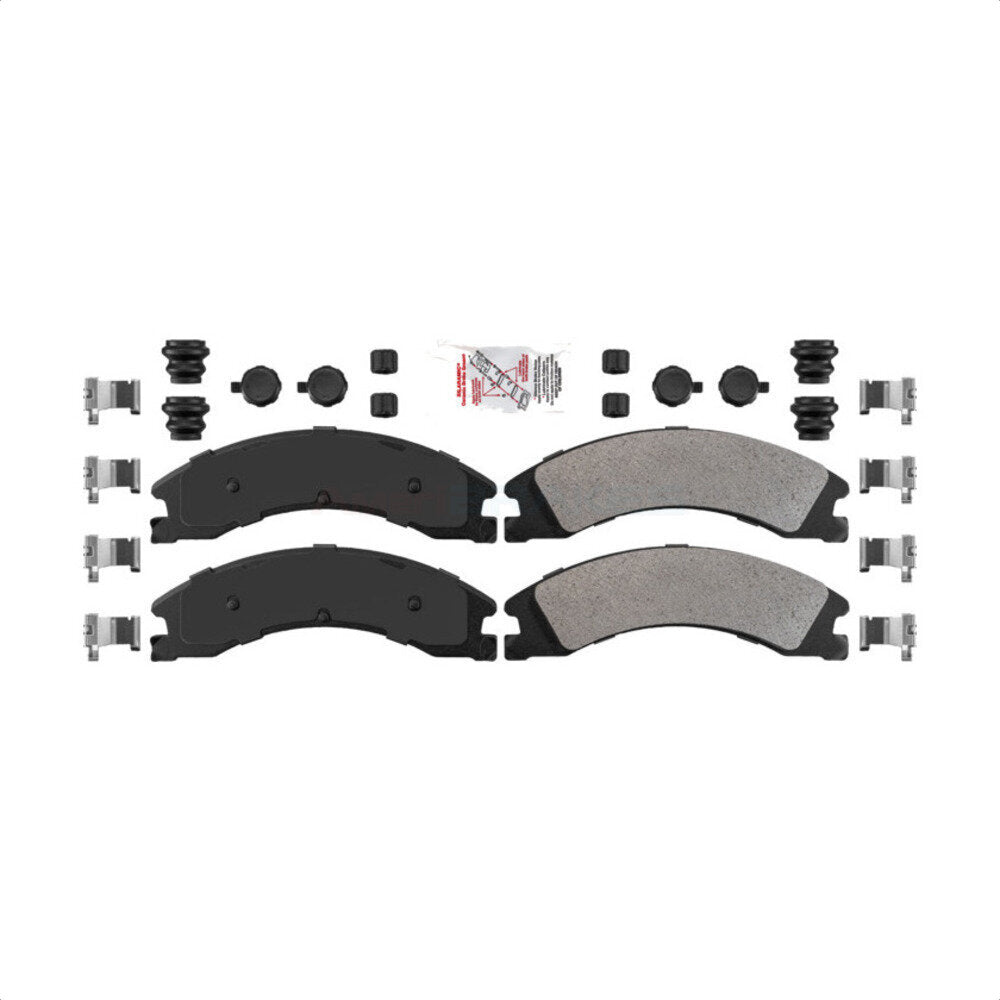 Plaquettes de frein à disque semi-métalliques arrière pour Ford E-450 Super Duty NWF-ASD1330