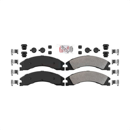 Plaquettes de frein à disque semi-métalliques arrière pour Ford E-450 Super Duty NWF-ASD1330