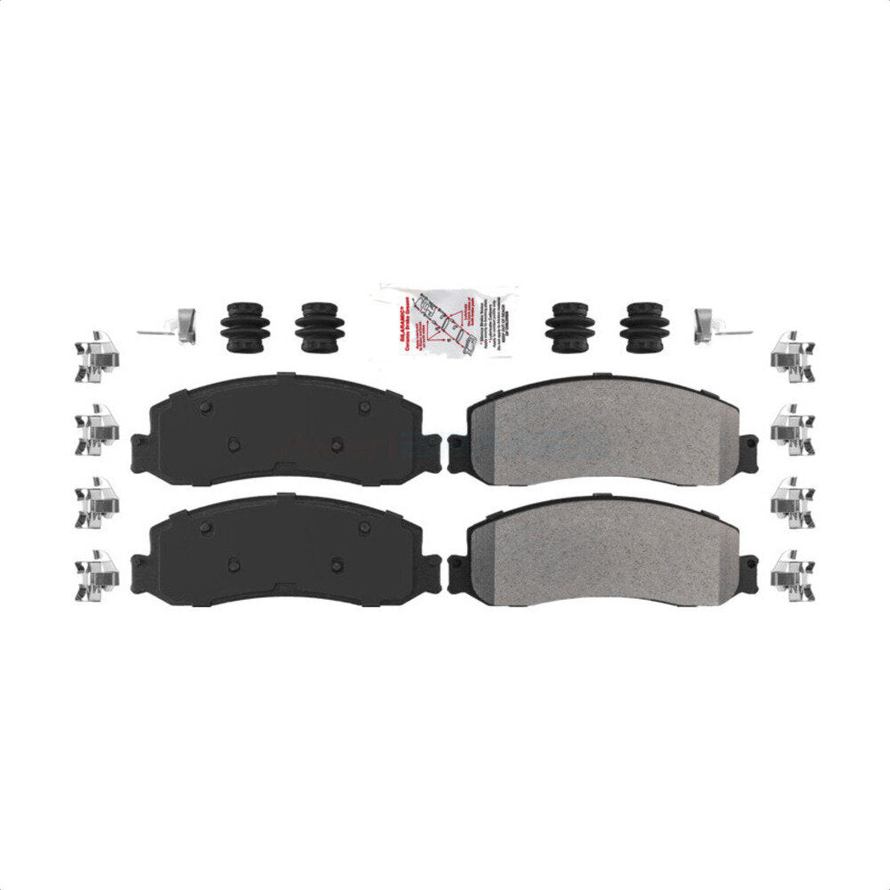 Plaquettes de frein à disque semi-métalliques avant, pour Ford F-350 Super Duty F-250 NWF-ASD1333