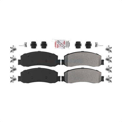 Plaquettes de frein à disque semi-métalliques avant, pour Ford F-350 Super Duty F-250 NWF-ASD1333