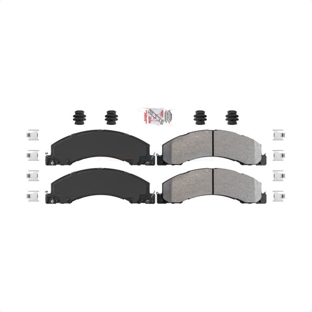 Plaquettes de frein à disque semi-métalliques pour Ram Dodge Sterling Truck 4500 5500 Bullet 45