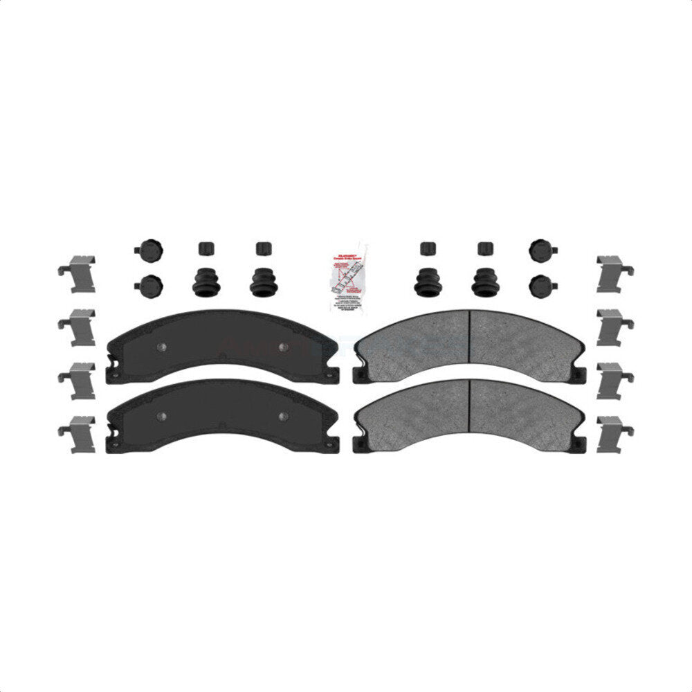 Plaquettes de frein à disque semi-métalliques pour GMC Chevrolet Sierra 2500 HD Silverado 3500 X