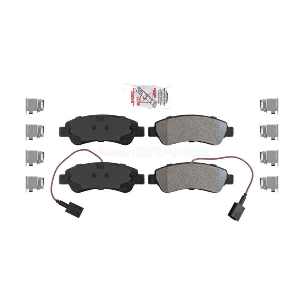 Plaquettes de frein à disque semi-métalliques arrière pour Ram ProMaster 2014 2021 2500 3500 1500