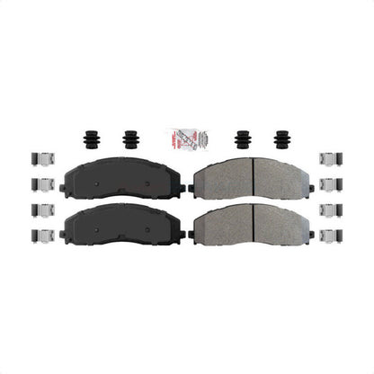 Plaquettes de frein à disque semi-métalliques avant, pour Ford F-350 Super Duty F-250 F-450