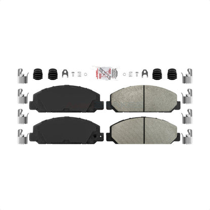 Plaquettes de frein à disque semi-métalliques pour Hino 195 2012-2020 NWF-ASD1683