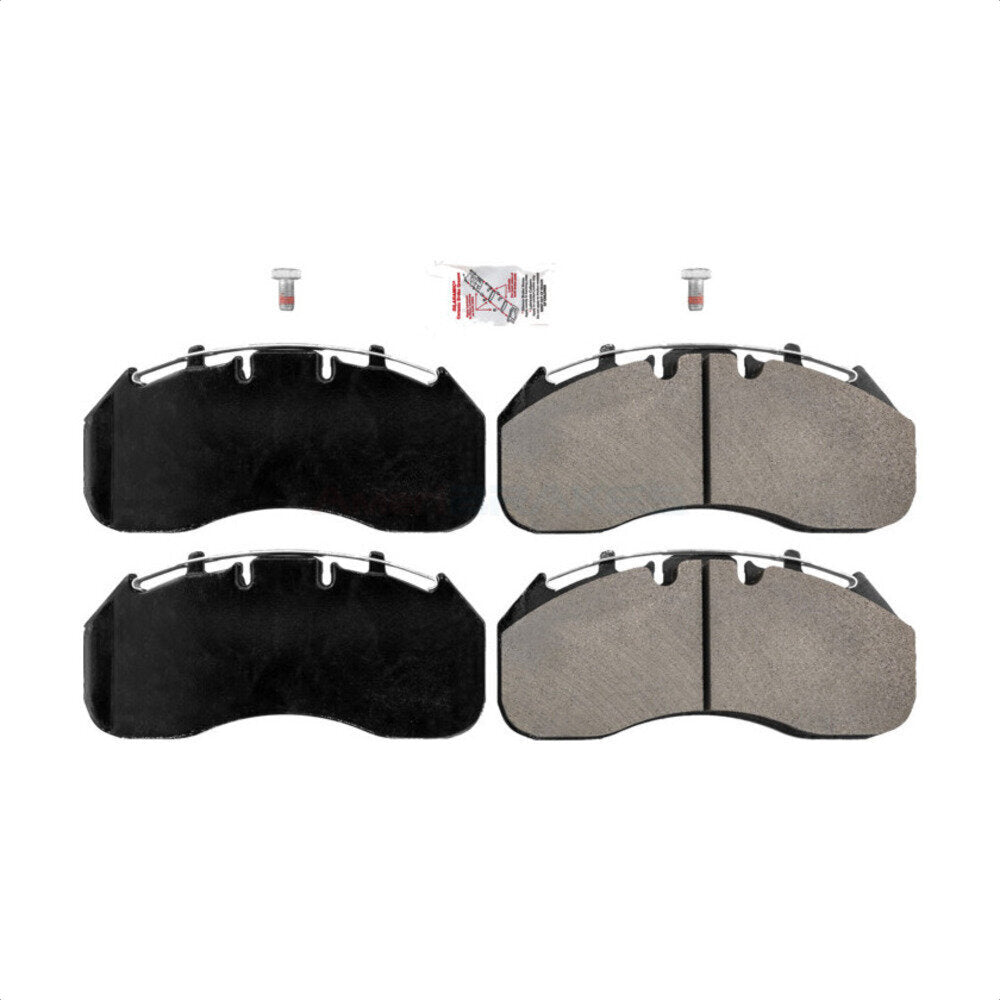 Plaquettes de frein à disque semi-métalliques pour Prevost Motor Coach Industries XL2 D4005 X3