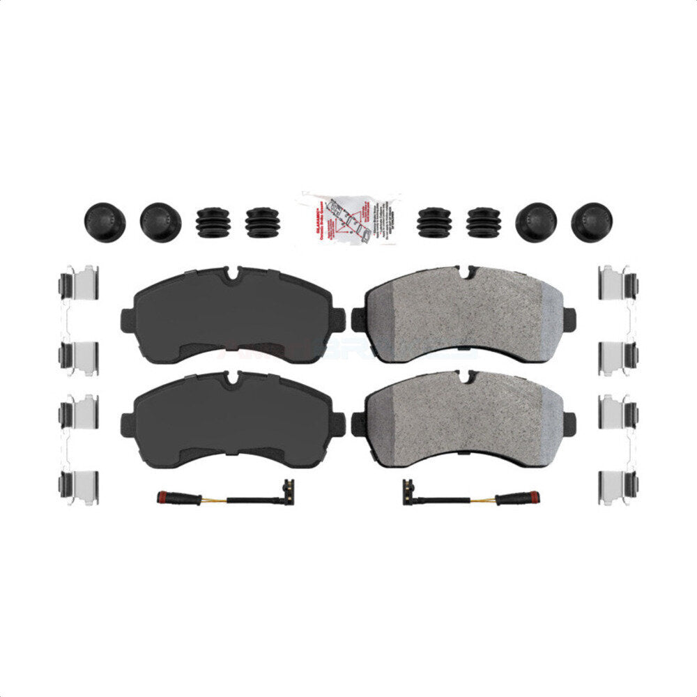 Plaquettes de frein à disque semi-métalliques pour Mercedes-Benz Sprinter 2500 3500 Dodge 4500