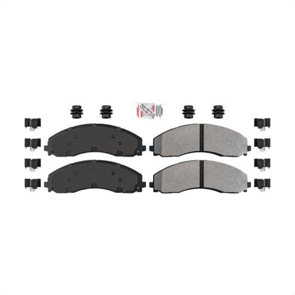 Plaquettes de frein à disque semi-métalliques pour Ford F-450 Super Duty F-550 F-600 NWF-ASD2018
