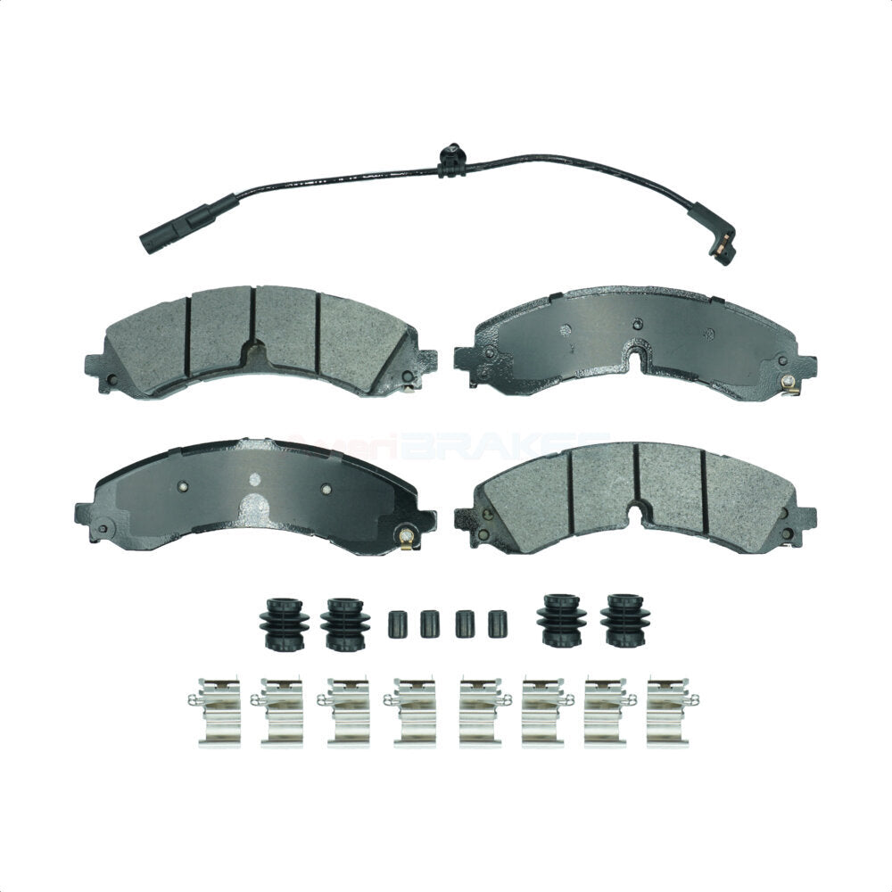 Plaquettes de frein à disque semi-métalliques pour GMC Chevrolet Sierra 2500 HD Silverado 3500 E