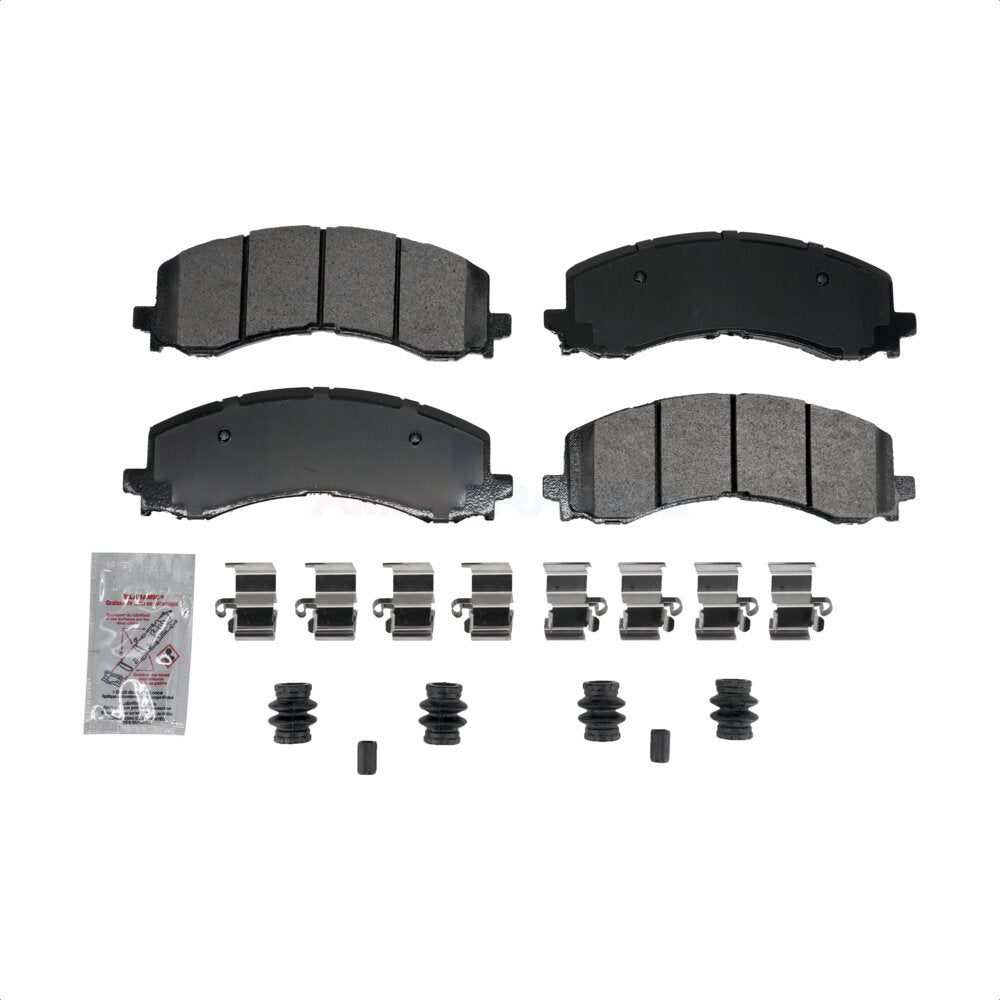 Plaquettes de frein à disque semi-métalliques avant pour Ford F-150 Bronco Lightning Expedition