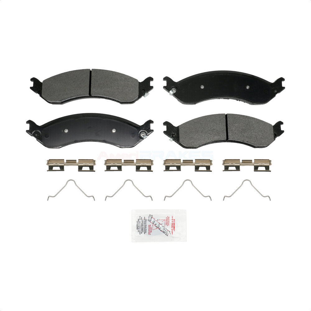 Plaquettes de frein à disque semi-métalliques arrière, pour GMC Chevrolet Savana 2500 Express 3500
