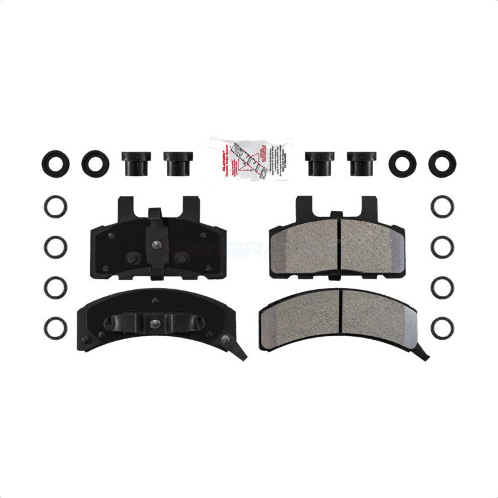 Plaquettes de frein à disque semi-métalliques avant, pour Chevrolet GMC K1500 C1500 K2500 Dodge 6
