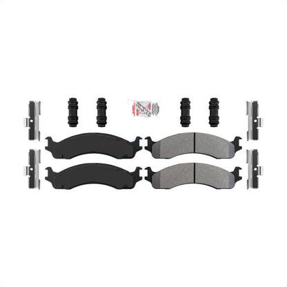 Plaquettes de frein à disque semi-métalliques avant, pour Ford Dodge E-350 Super Duty Ram 2500 HD