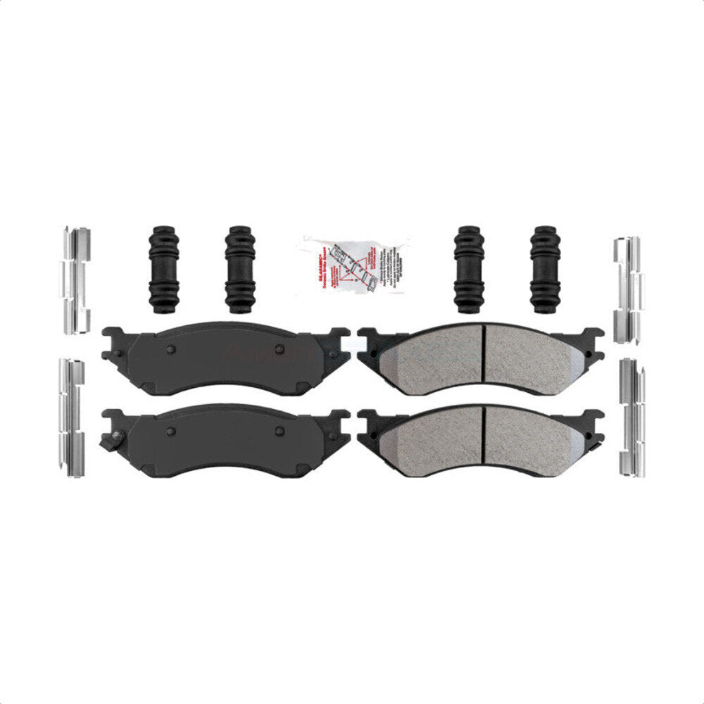 Plaquettes de frein à disque semi-métalliques arrière, pour Dodge Ram 1500 2500 3500 NWF-ASD702A