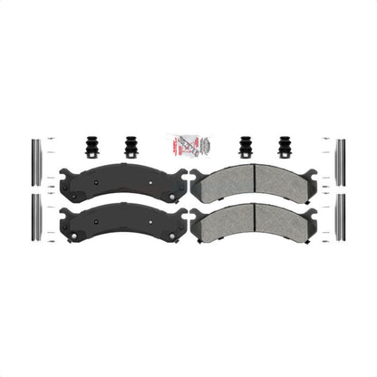 Plaquettes de frein à disque semi-métalliques pour GMC Chevrolet Sierra 2500 HD Silverado Savana
