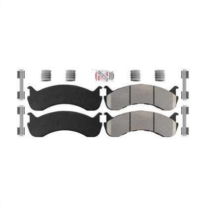 Plaquettes de frein à disque semi-métalliques pour Kenworth T370 Thomas Saf-T-Liner Peterbilt 33