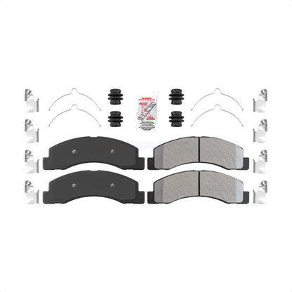 Plaquettes de frein à disque semi-métalliques avant, pour Ford F-350 Super Duty F-250 Excursion
