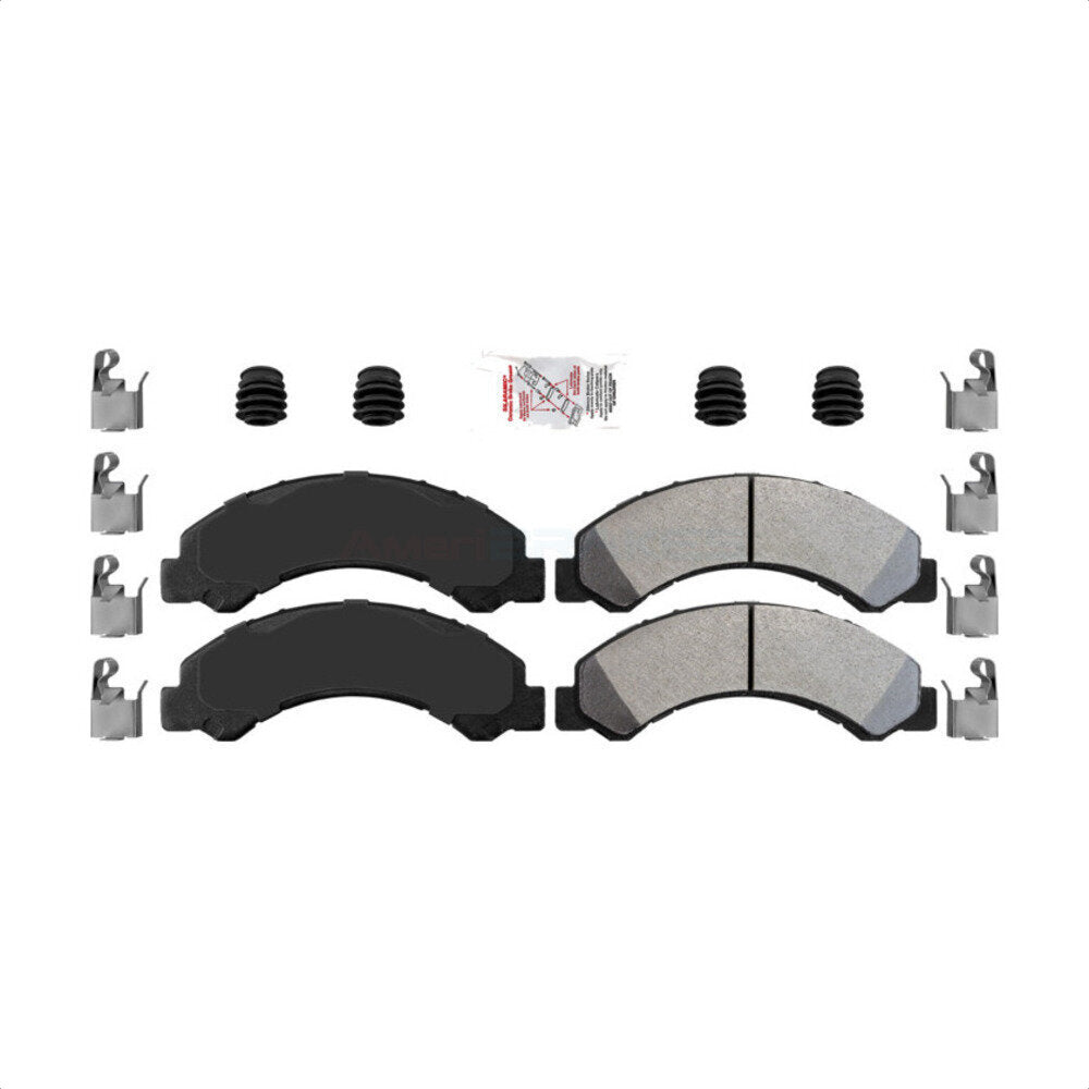 Plaquettes de frein à disque semi-métalliques avant, pour GMC W3500 Forward Isuzu NPR Chevrolet
