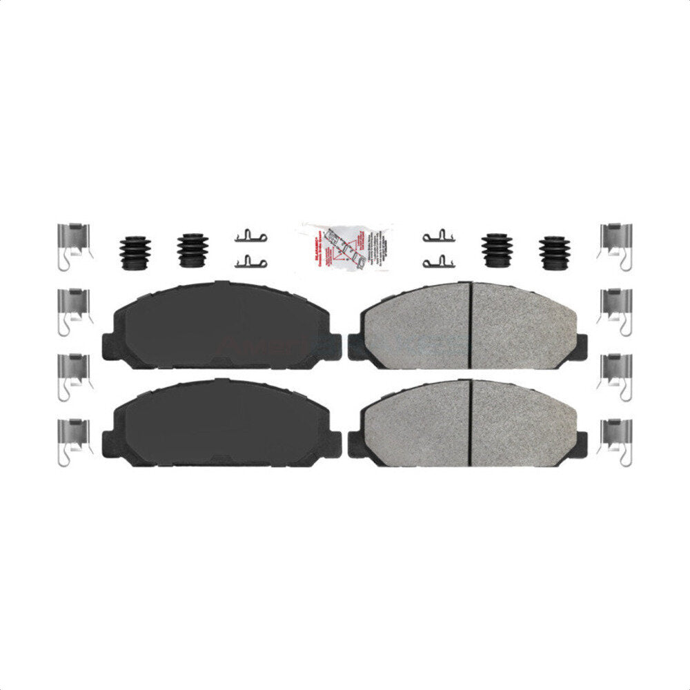 Plaquettes de frein à disque semi-métalliques avant, pour Isuzu GMC W3500 Forward NPR Chevrolet