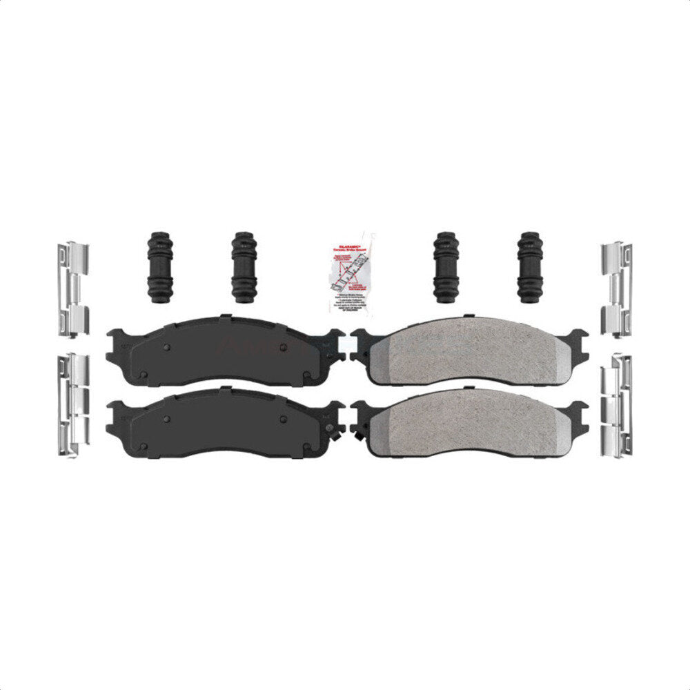 Plaquettes de frein à disque semi-métalliques avant, pour Dodge Ram 1500 3500 2500 NWF-ASD965