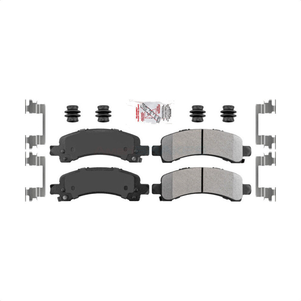 Plaquettes de frein à disque semi-métalliques arrière, pour GMC Chevrolet Savana 2500 Express 3500