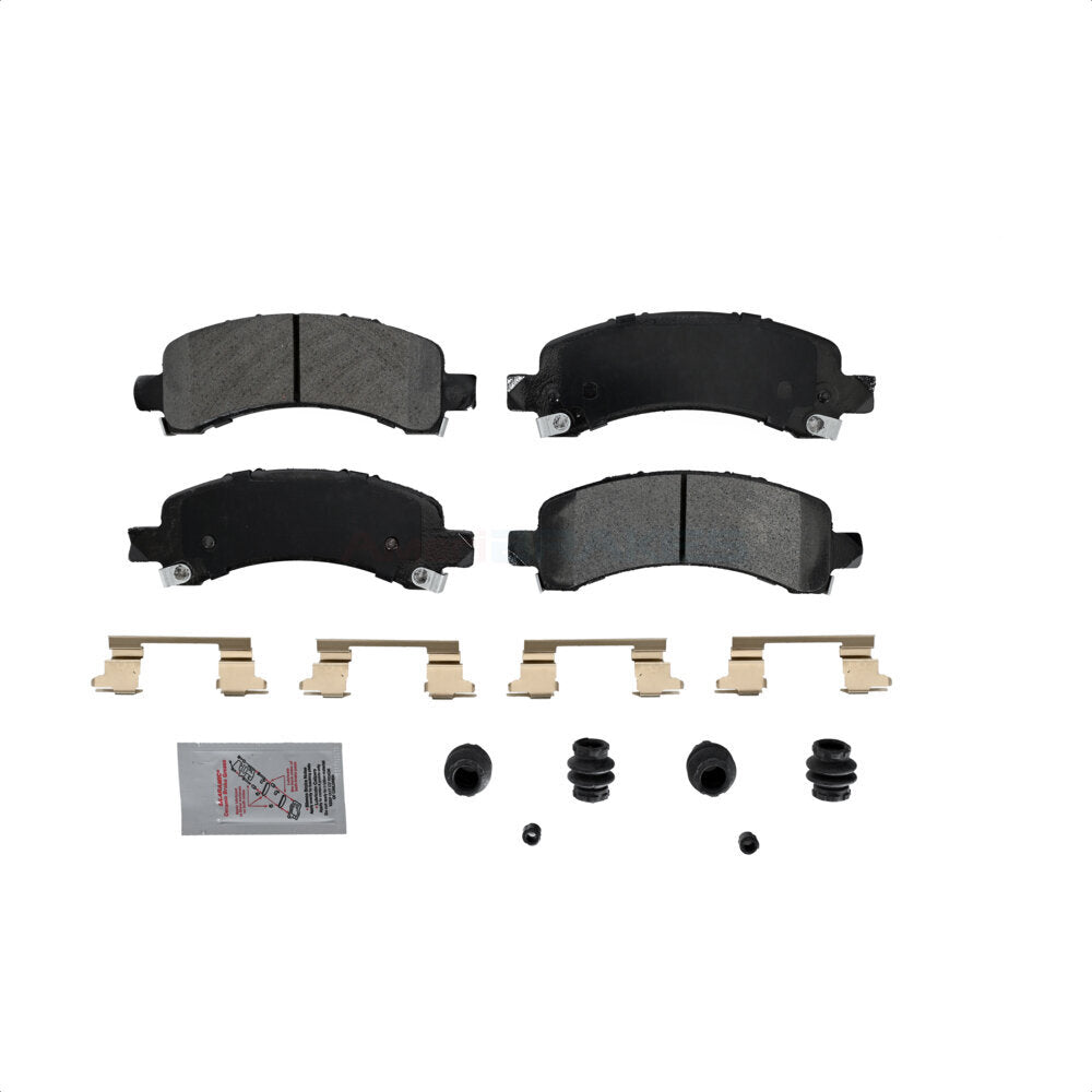 Plaquettes de frein à disque semi-métalliques arrière, pour Chevrolet Avalanche 1500 GMC Express XL