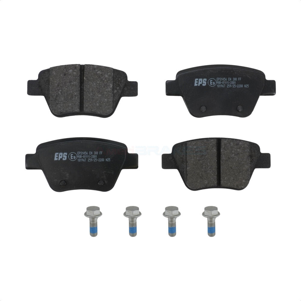 Plaquettes de frein à disque à faible teneur en métal arrière pour Volkswagen Jetta Golf Beetle Passat GTI A3