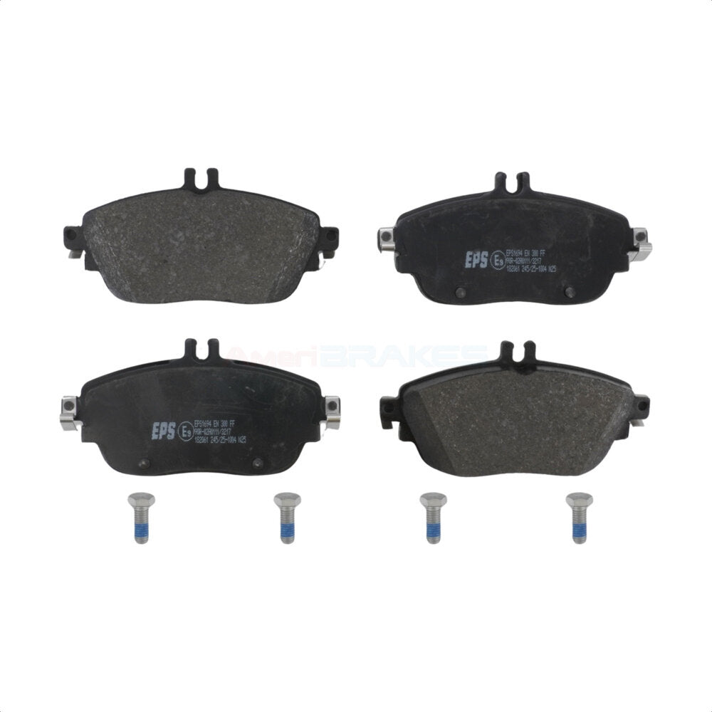 Plaquettes de frein à disque à faible teneur en métal pour Mercedes-Benz GLA250 CLA250 B250 INFINITI
