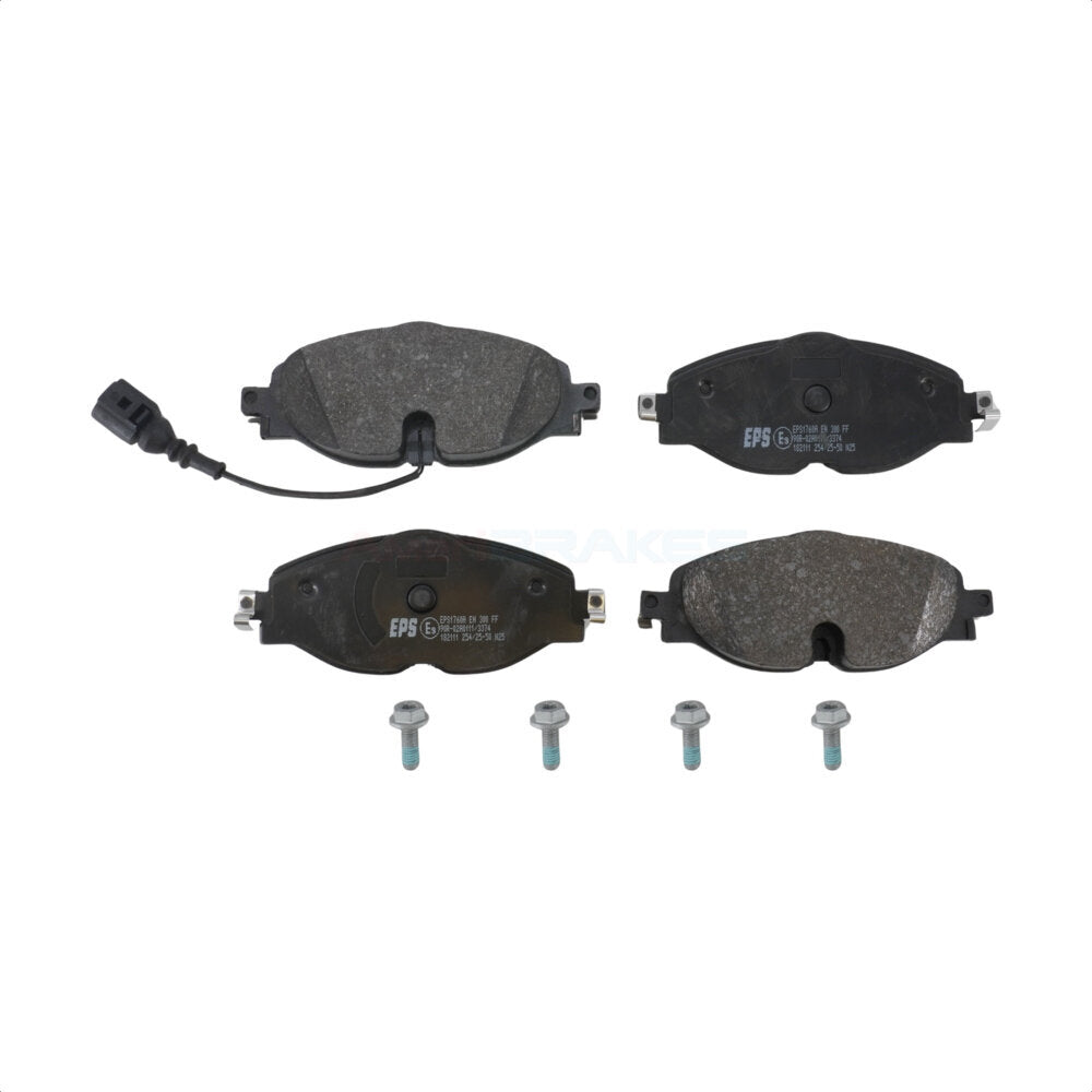 Plaquettes de frein à disque à faible teneur en métal pour Volkswagen Jetta Golf SportWagen Taos GTI