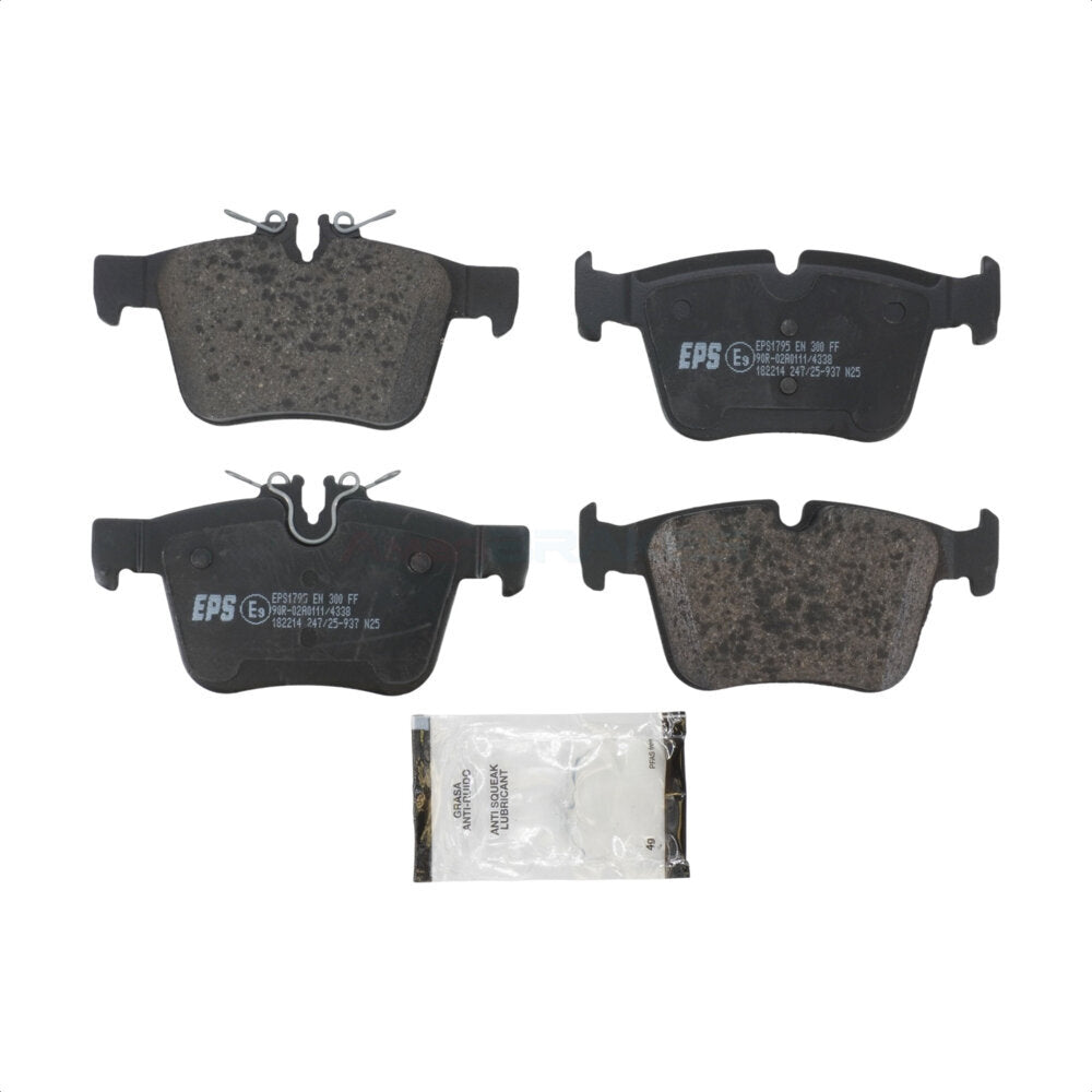 Plaquettes de frein à disque à faible teneur en métal arrière pour Mercedes-Benz C300 C400 C350e NWF-EPS1795