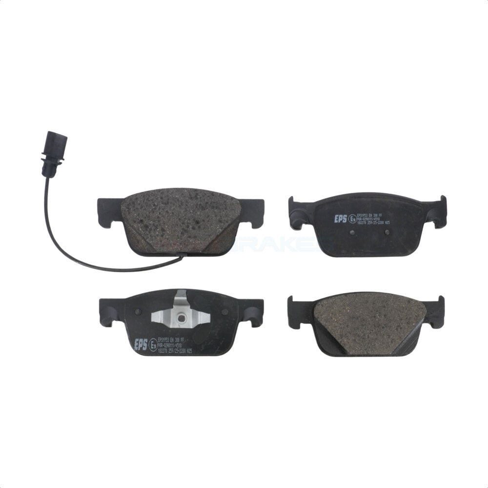 Plaquettes de frein à disque avant à faible teneur en métal pour Audi A4 Quattro A5 Sportback NWF-EPS1953