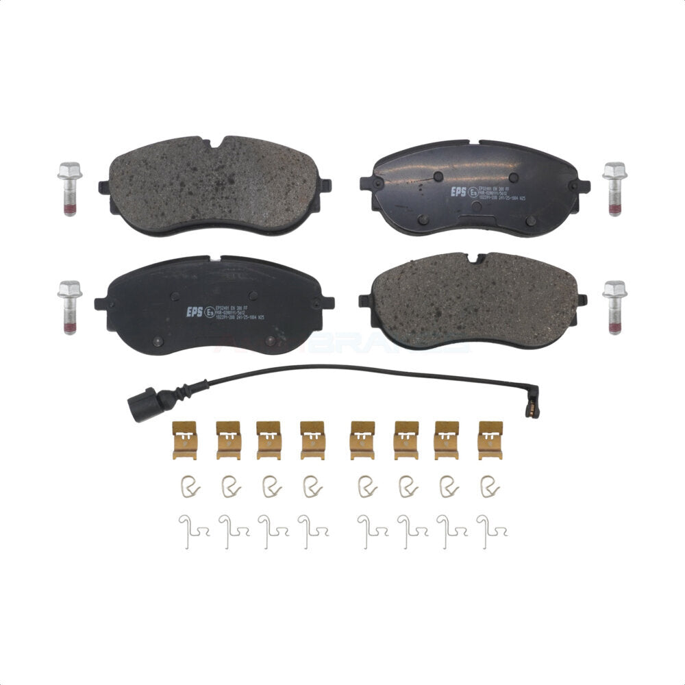 Plaquettes de frein à disque avant à faible teneur en métal pour Volkswagen ID.4 Audi Q4 e-tron Sportback