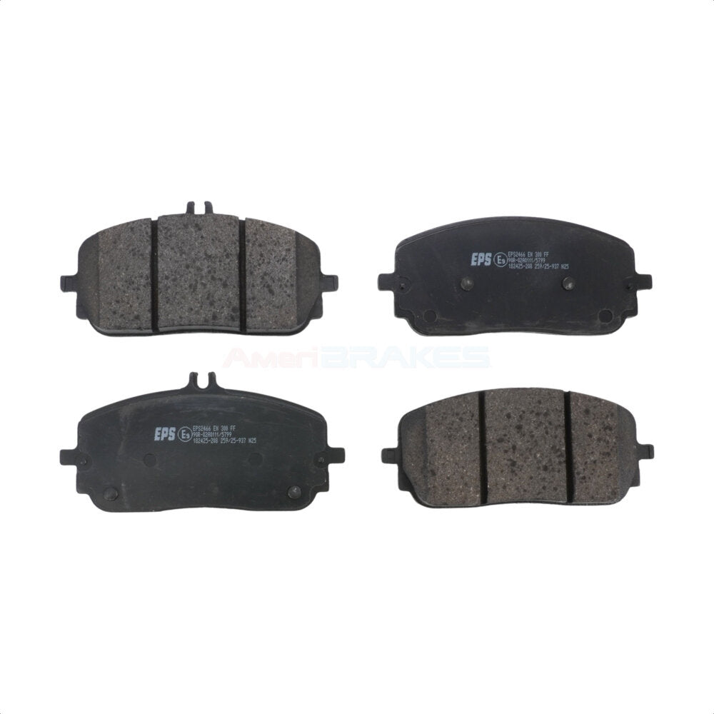 Plaquettes de frein à disque à faible teneur en métal pour Mercedes-Benz GLC300 C300 NWF-EPS2466