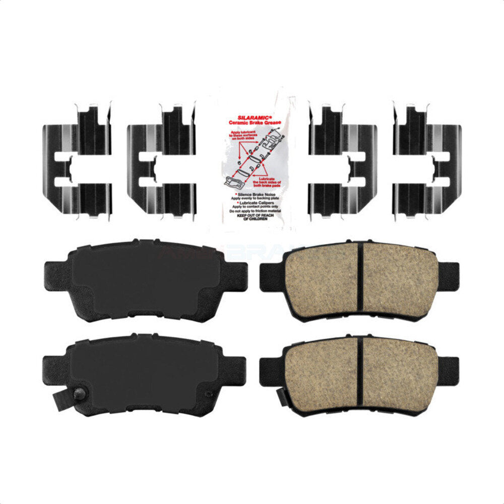 Plaquettes de frein à disque arrière en céramique pour Honda Odyssey 2005-2010 NWF-PRC1088