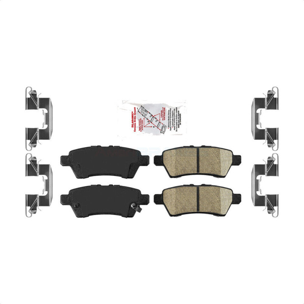 Plaquettes de frein à disque arrière en céramique, pour Nissan Pathfinder Xterra NWF-PRC1101