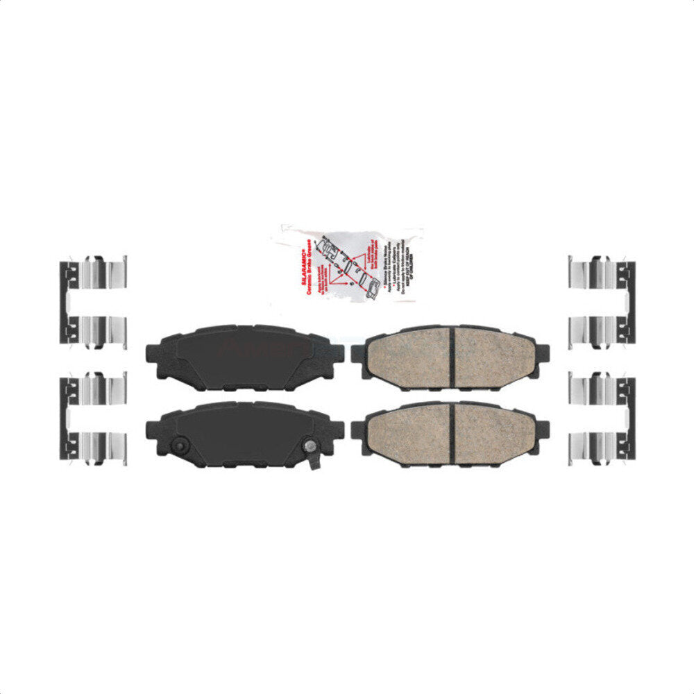 Plaquettes de frein à disque arrière en céramique, pour Subaru Crosstrek Impreza Forester Outback XV
