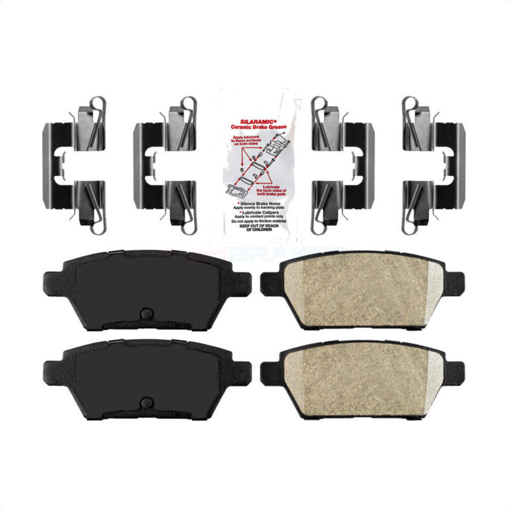 Plaquettes de frein à disque arrière en céramique, pour Ford Fusion Mazda 6 Lincoln MKZ Zephyr Mercury