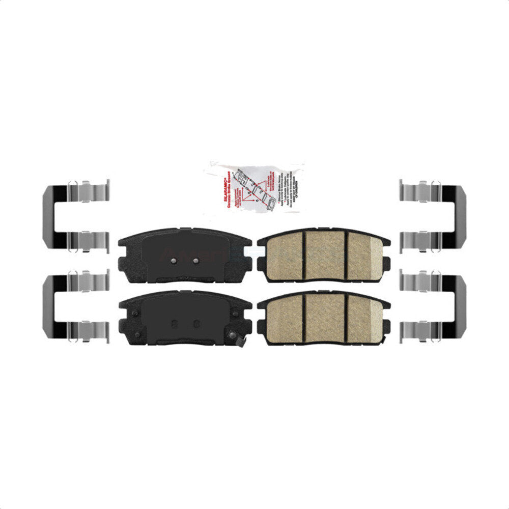 Plaquettes de frein à disque arrière en céramique, pour Chevrolet Equinox GMC Terrain Pontiac Torrent