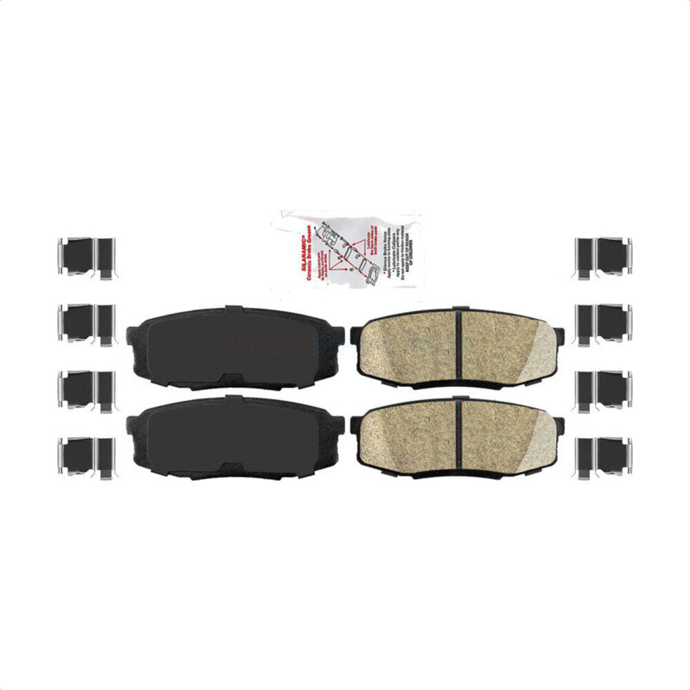 Plaquettes de frein à disque en céramique arrière, pour Toyota Tundra Sequoia Lexus LX570 Land Cruiser