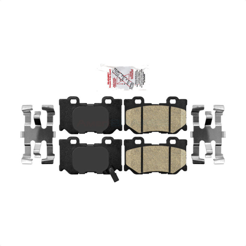 Plaquettes de frein à disque arrière en céramique, pour INFINITI Q50 G37 Nissan 370Z Q60 M37 FX50 Z Q7